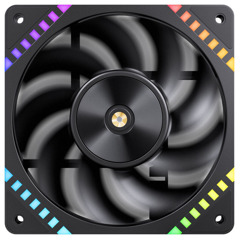 Jonsbo HF2-120 vifte 120 mm Reverse Blade PWM ARGB hvit - Jonsbo