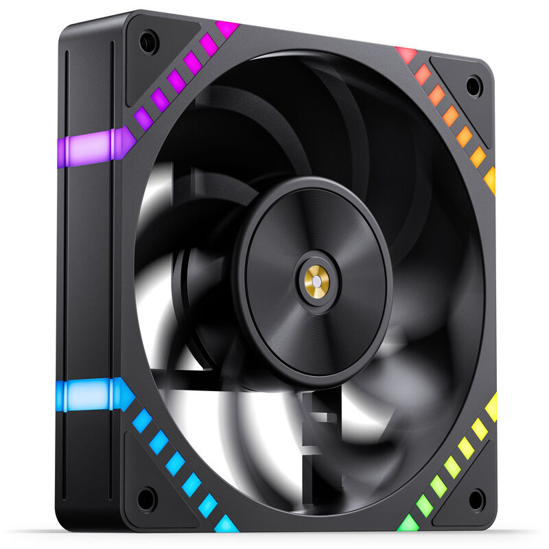 Jonsbo HF2-120 vifte 120 mm Reverse Blade PWM ARGB hvit - Jonsbo