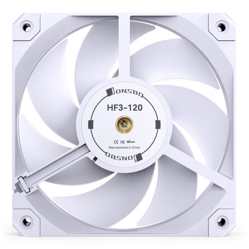 Jonsbo HF3-120 PWM vifte 120 mm 2800 RPM svart - Jonsbo