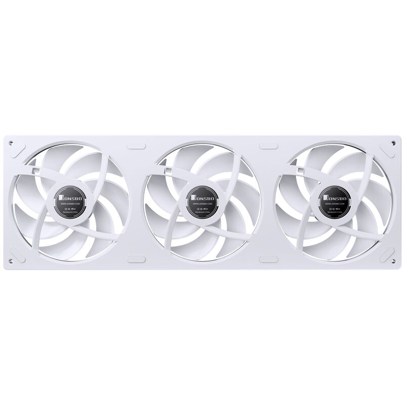 Jonsbo ZA-420W PWM vifte 3x 140 mm ARGB hvit - Jonsbo