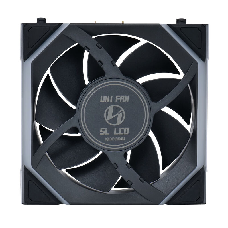 Lian Li UNI FAN SL Wireless LCD vifte 120 mm ARGB PWM hvit - Lian Li