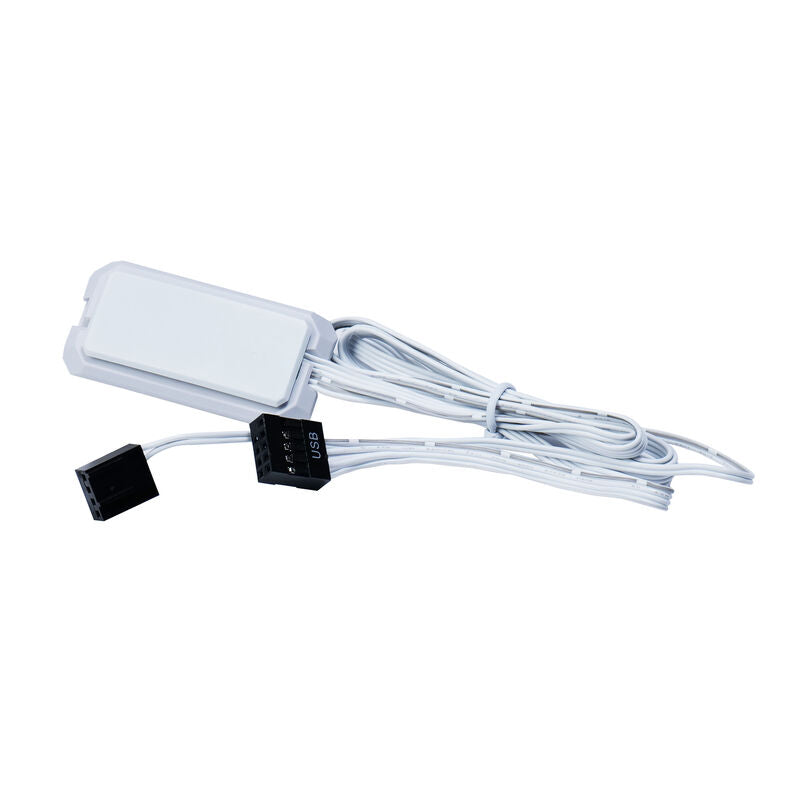 Lian Li UNI FAN SL Wireless LCD vifte 120 mm ARGB PWM hvit - Lian Li