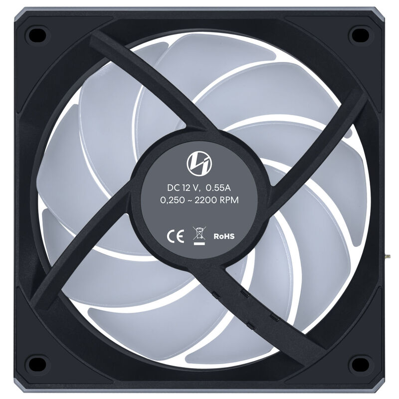 Lian Li UNI FAN CL Wireless vifte 3-pack 120 mm svart - Lian Li