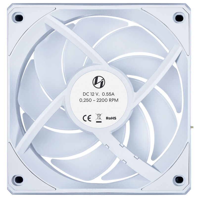Lian Li UNI FAN CL Wireless vifte 3-pack 120 mm svart - Lian Li