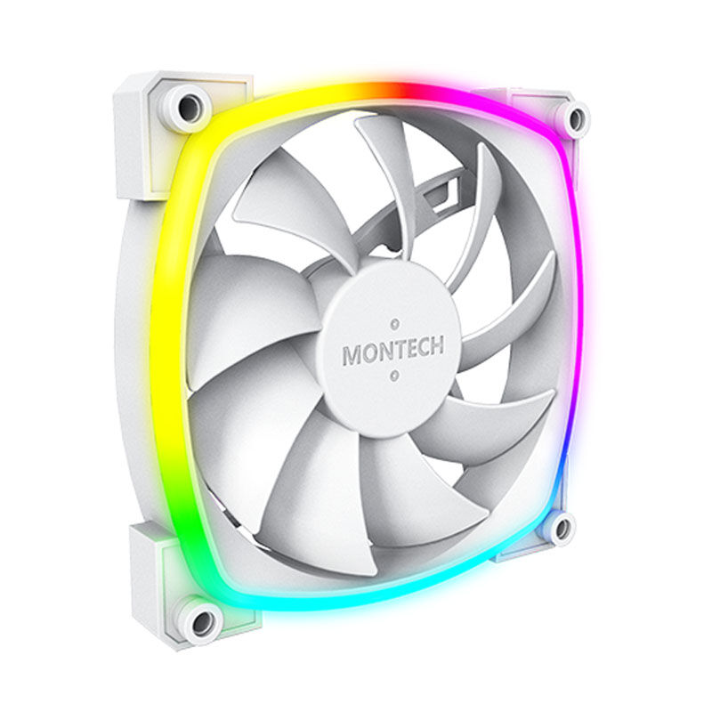 Montech AX120 PWM ARGB vifte 120 mm svart 1600 RPM - Montech