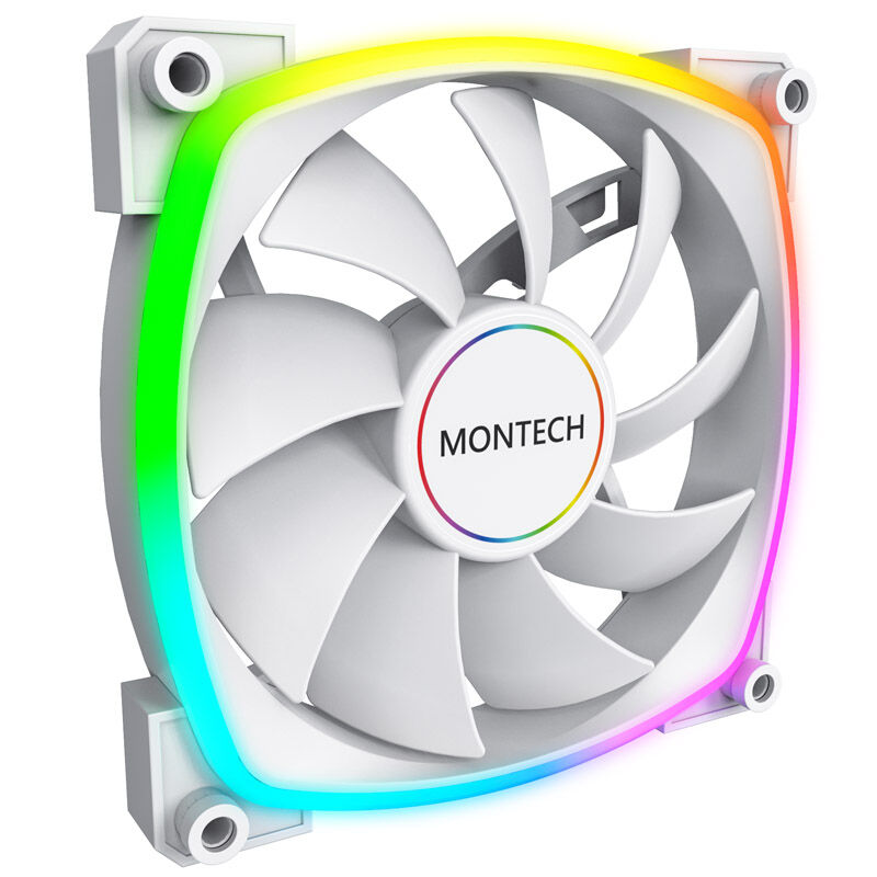Montech AX140 PWM ARGB vifte 140 mm svart 1600 RPM - Montech