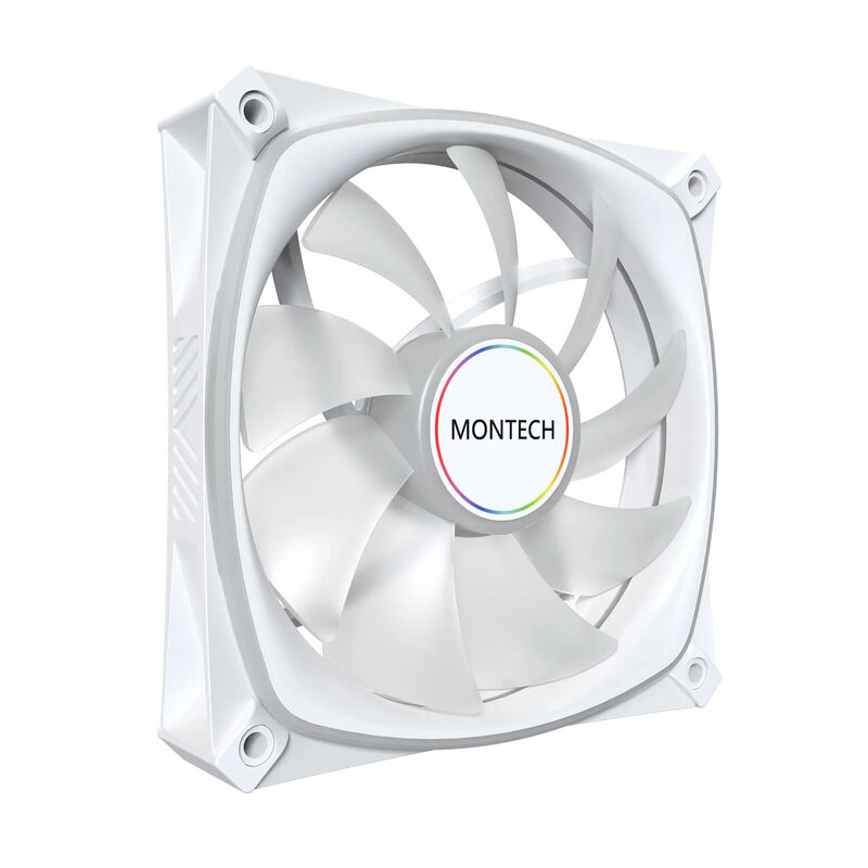Montech AX120 PRO PWM ARGB vifte 3-pakk 120 mm svart - Montech