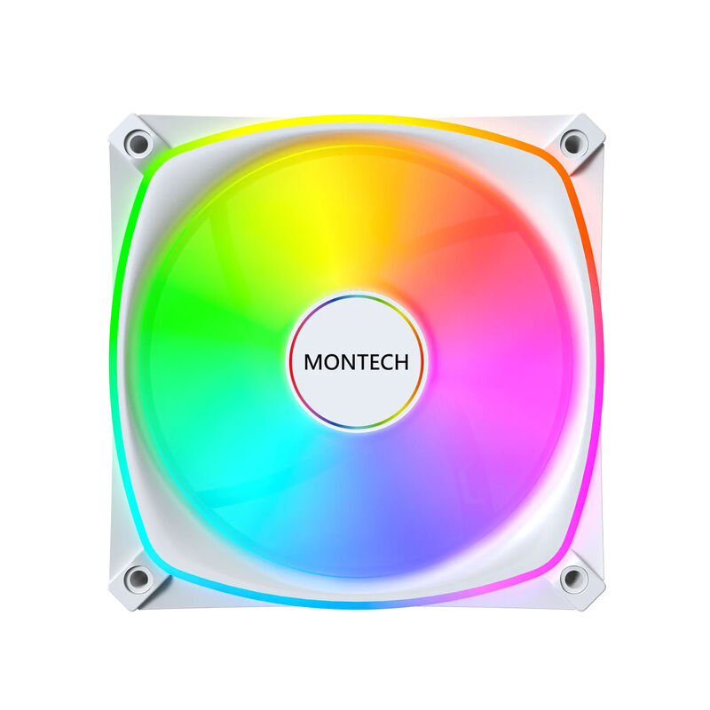 Montech AX120 PRO PWM ARGB vifte 3-pakk 120 mm svart - Montech