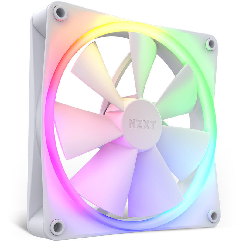 NZXT F140 PWM vifte 140 mm RGB svart - NZXT