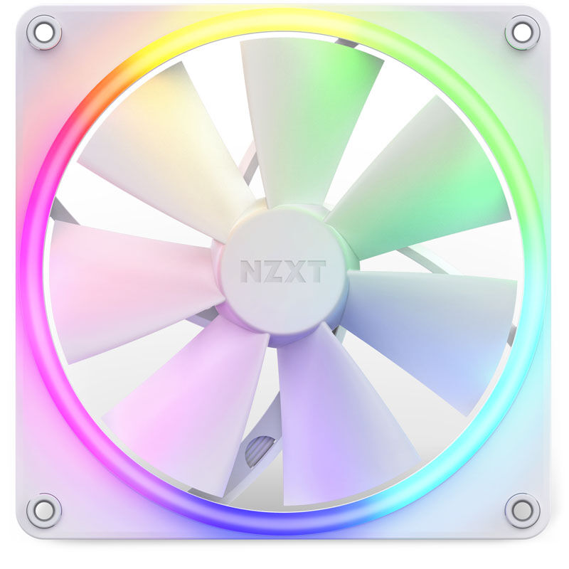 NZXT F140 PWM vifte 140 mm RGB svart - NZXT