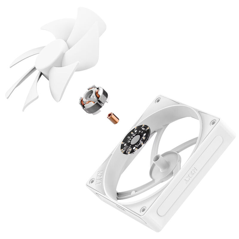NZXT F140P V2 PWM vifte 140 mm statisk trykk svart - NZXT