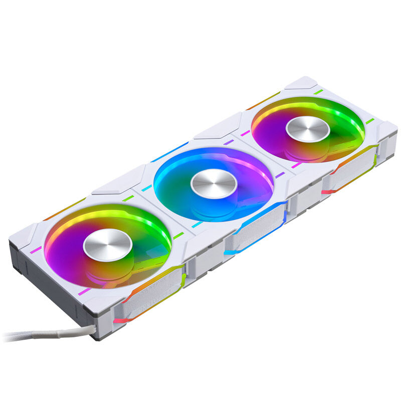 PHANTEKS D30 PWM D-RGB vifte 3-pack 120 mm svart - PHANTEKS