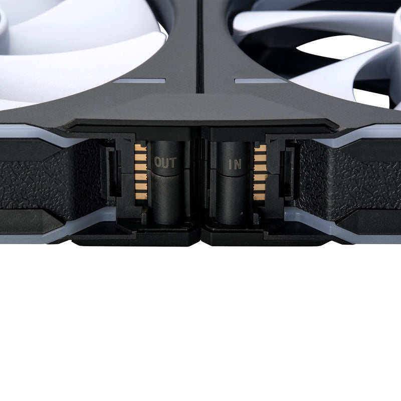 Phanteks D30 Reverse Airflow D-RGB vifte 140 mm PWM svart - Phanteks