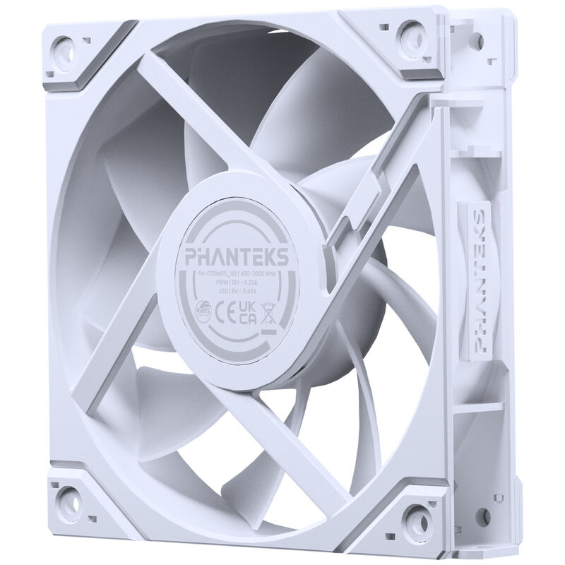 PHANTEKS M25 Gen2 PWM D-RGB vifte Reverse Blade 140 mm - PHANTEKS
