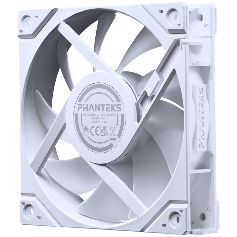 PHANTEKS M25 Gen2 PWM D-RGB vifte 3-pack Reverse 120 mm - PHANTEKS