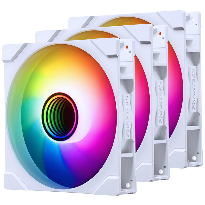 PHANTEKS M25 Gen2 D-RGB PWM vifte 3-pack Reverse 140 mm - PHANTEKS