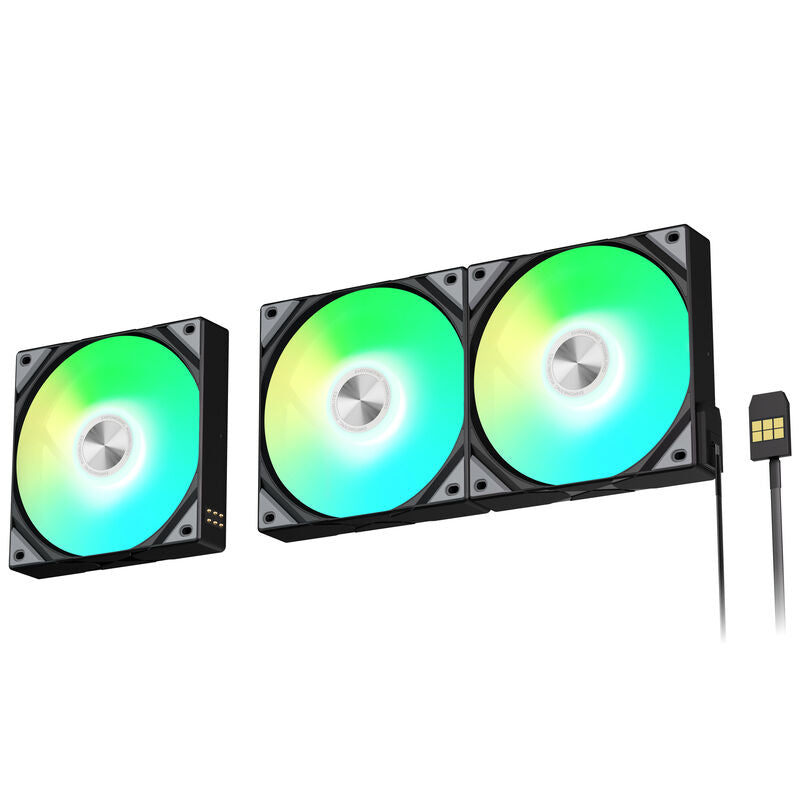 TRYX ROTA SL ARGB vifte 3-pakk 120 mm hvit - TRYX