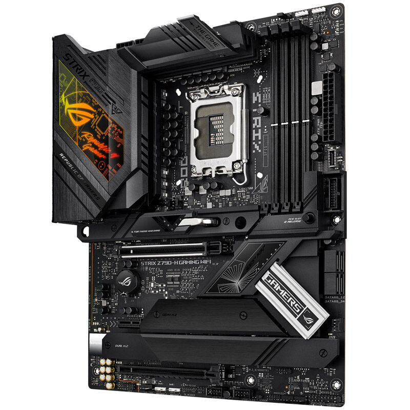 ASUS ROG Strix Z790-H Gaming WiFi hovedkort ATX DDR5 LGA 1700 - ASUS