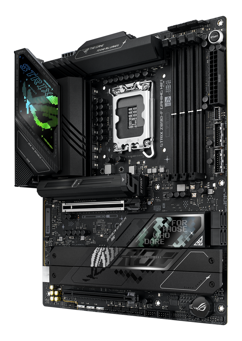 ASUS ROG Strix Z890-F hovedkort ATX LGA 1851 DDR5 Wi-Fi 7 - ASUS