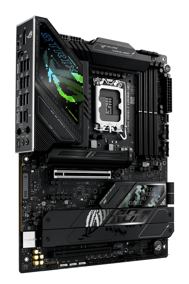 ASUS ROG Strix Z890-F hovedkort ATX LGA 1851 DDR5 Wi-Fi 7 - ASUS