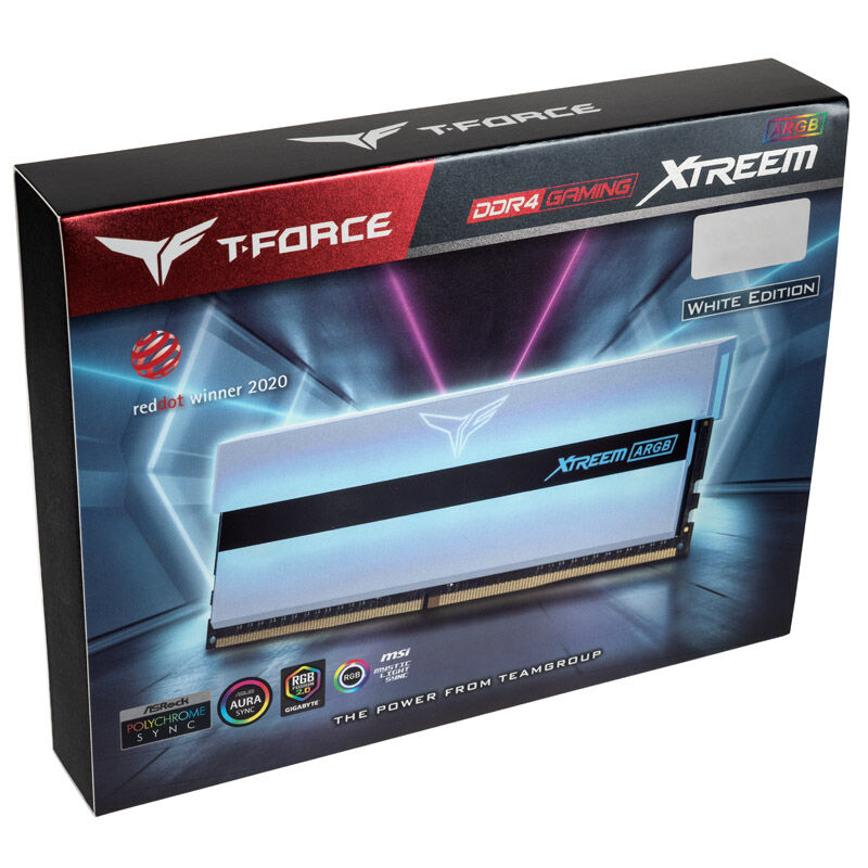 Team Group T-Force Xtreem ARGB DDR4-3200 CL14 RAM 16 GB - Team Group