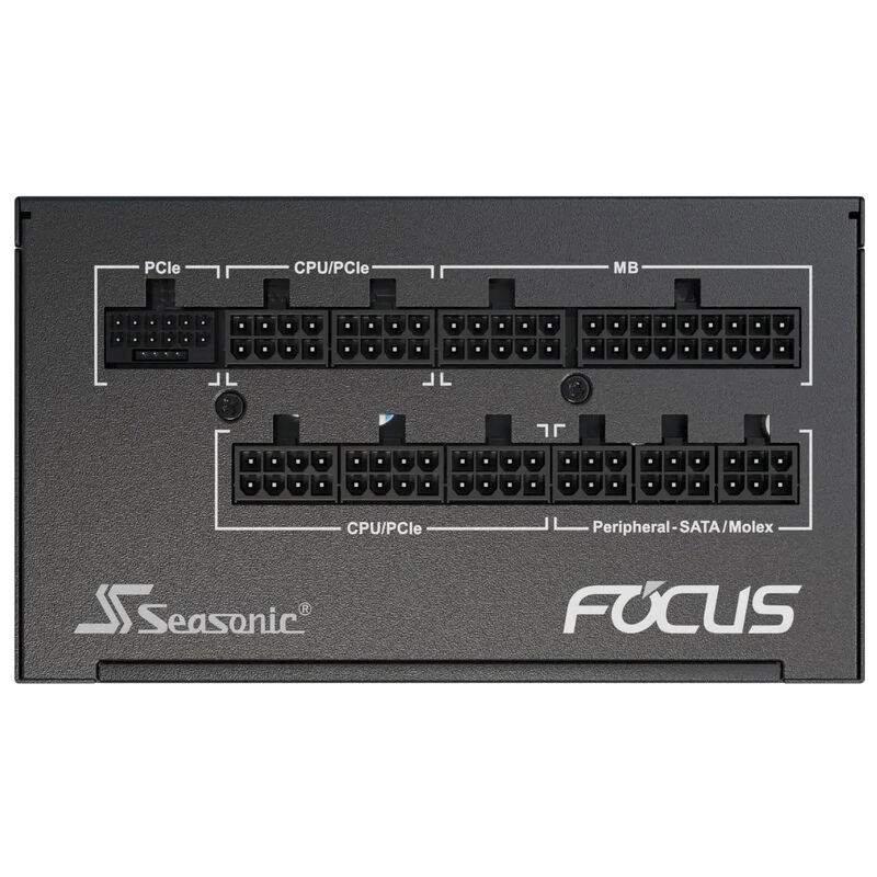 Seasonic Focus GX strømforsyning 1000 W 80 PLUS Gold ATX 3.1 - Seasonic