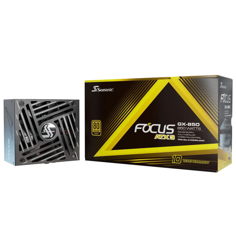 Seasonic Focus GX strømforsyning 1000 W 80 PLUS Gold ATX 3.1 - Seasonic