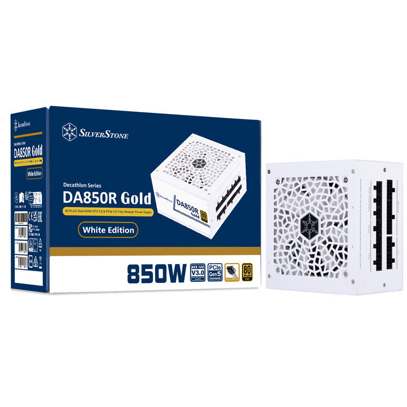 SilverStone SST-DA850R-GMA strømforsyning 850 W ATX 3.0 Gold - SilverStone