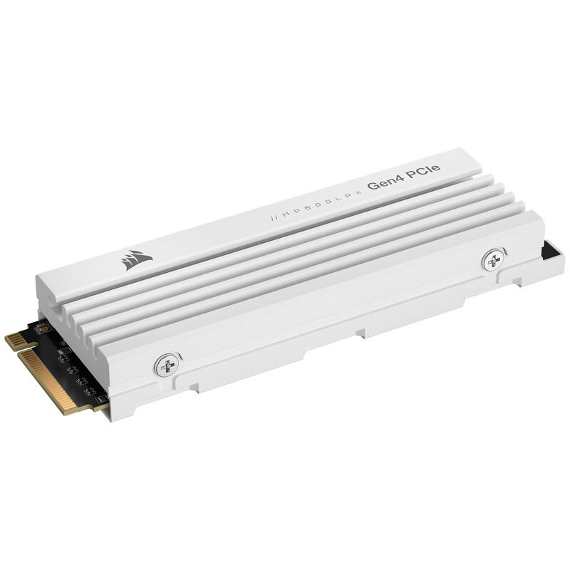 Corsair MP600 Pro LPX NVMe SSD 1 TB PCIe 4.0 M.2 hvit - Corsair