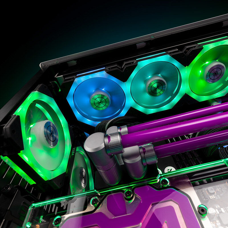 EK Water Blocks Quantum Impulse 120 D-RGB PWM vifte - EK Water Blocks