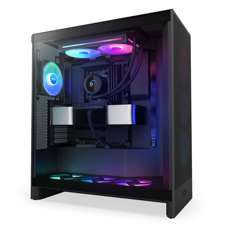 NZXT Kraken Plus 240 RGB AIO vannkjøling 240 mm LCD svart - NZXT