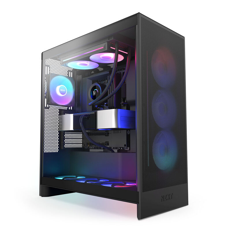NZXT Kraken Plus 240 RGB AIO vannkjøling 240 mm LCD svart - NZXT