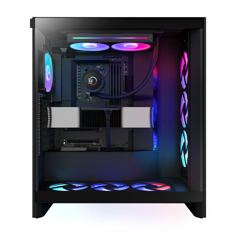 NZXT Kraken Plus 240 RGB AIO vannkjøling 240 mm LCD svart - NZXT