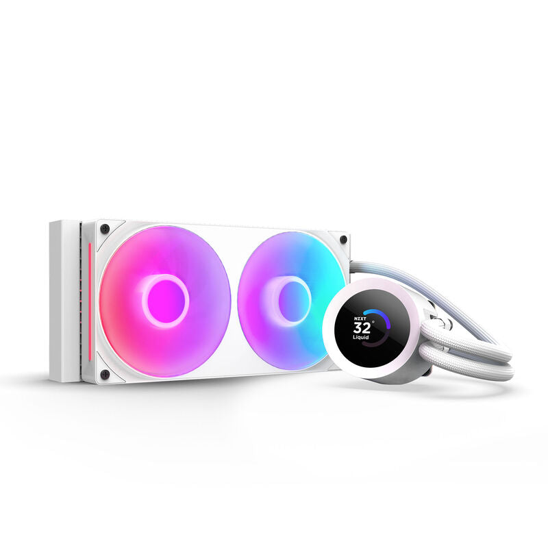 NZXT Kraken Plus 240 RGB AIO vannkjøling 240 mm LCD svart - NZXT