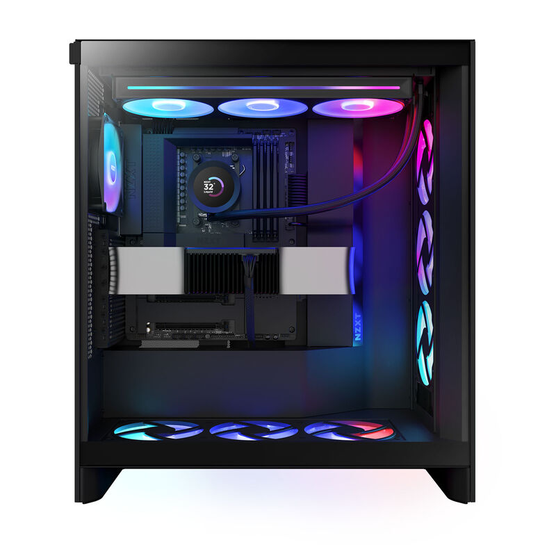 NZXT Kraken Plus 360 RGB AIO vannkjøling LCD 360 mm svart - NZXT