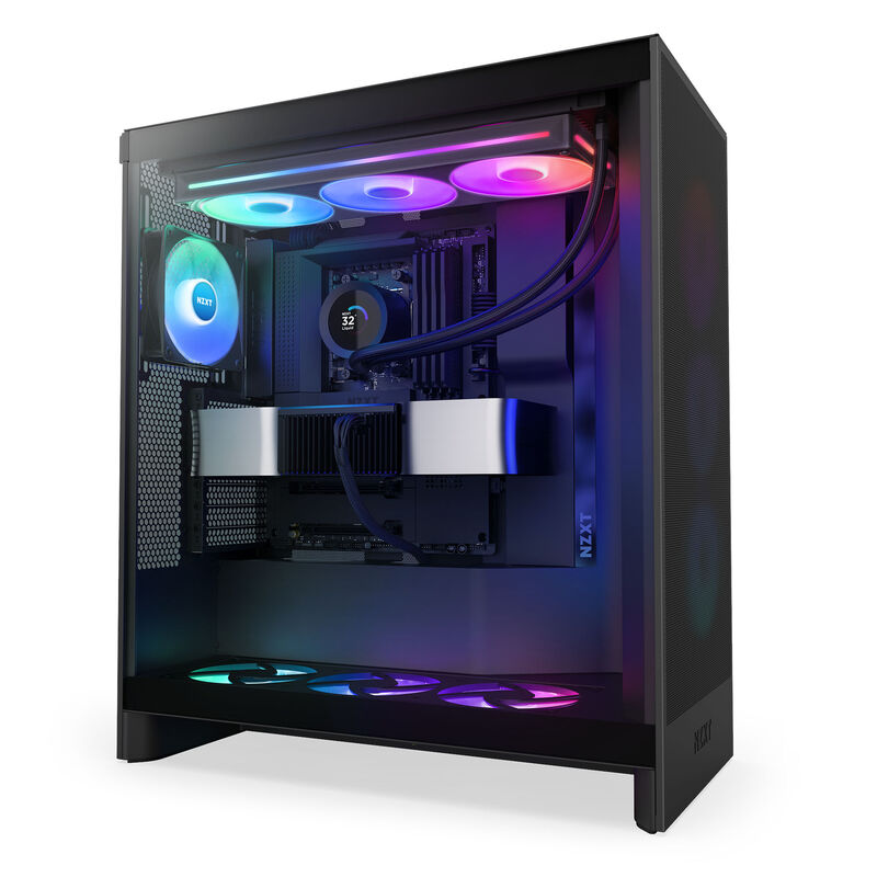 NZXT Kraken Plus 360 RGB AIO vannkjøling LCD 360 mm svart - NZXT