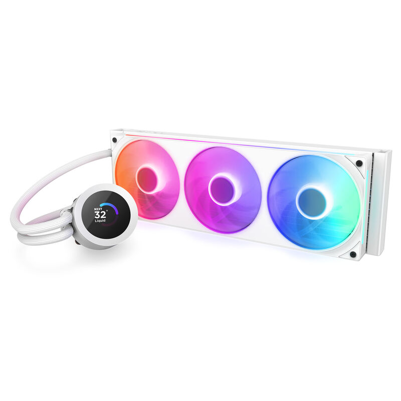 NZXT Kraken Plus 360 RGB AIO vannkjøling LCD 360 mm svart - NZXT