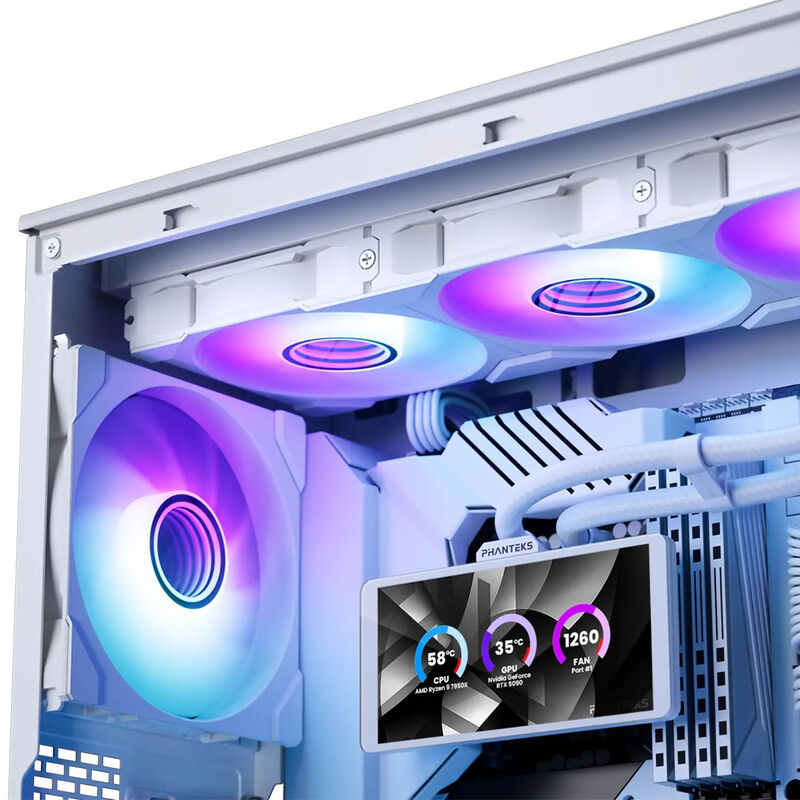 Phanteks Glacier One 360M25 LCD AIO vannkjøling 360 mm - Phanteks