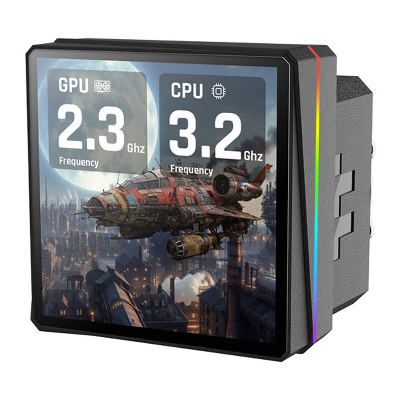 Thermaltake TH360 V3 Ultra ARGB AIO vannkjøling LCD - Thermaltake