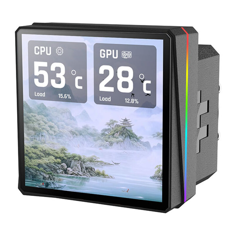 Thermaltake TH360 V3 Ultra ARGB AIO vannkjøling LCD - Thermaltake
