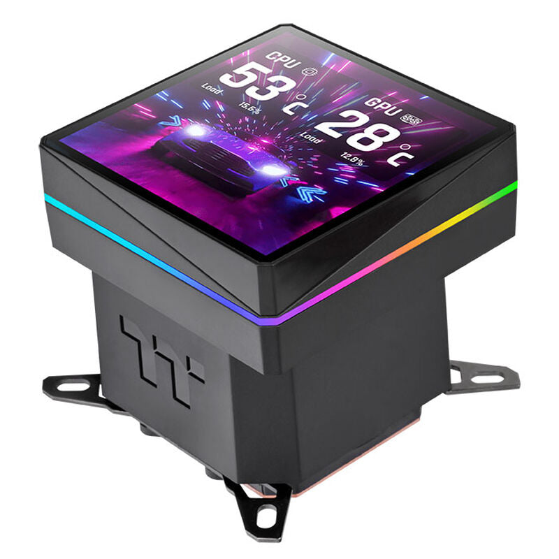 Thermaltake TH360 V3 Ultra ARGB AIO vannkjøling LCD - Thermaltake