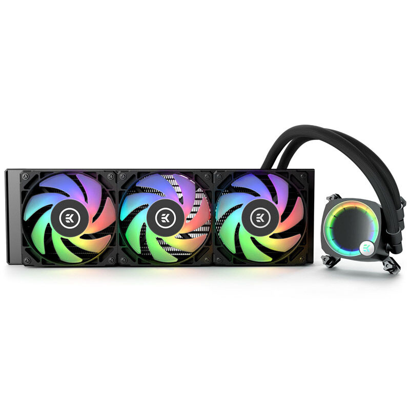 EK Water Blocks Nucleus AIO CR360 Lux D-RGB vannkjøling - EK Water Blocks