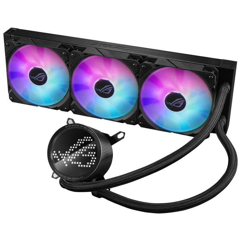 ASUS ROG Ryuo III 360 ARGB AIO vannkjøling 360 mm svart - ASUS