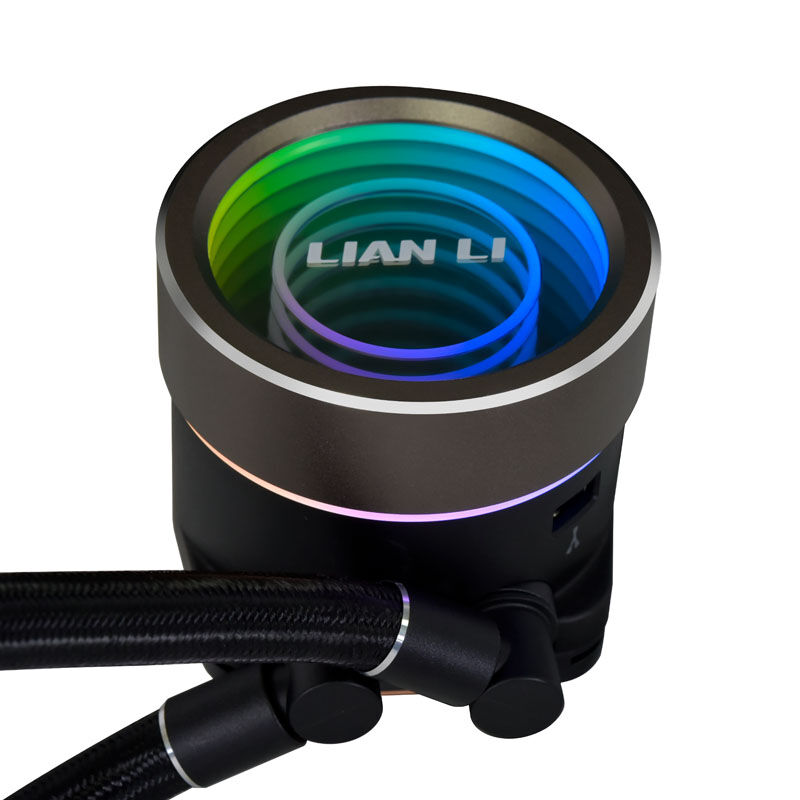 Lian Li GALAHAD II 240 Trinity AIO vannkjøling ARGB hvit - Lian Li