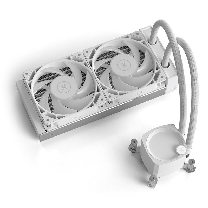 EK Water Blocks Nucleus AIO CR240 Lux D-RGB vannkjøling - EK Water Blocks