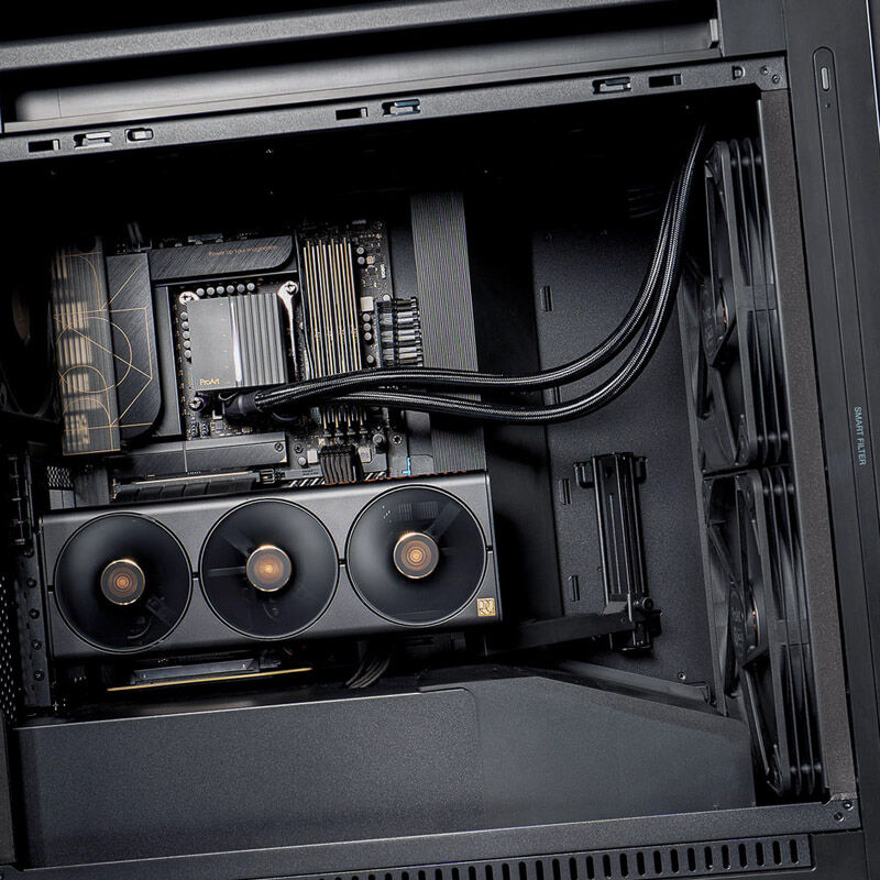 ASUS ProArt LC 420 AIO vannkjøling 420 mm Noctua-vifter svart - ASUS