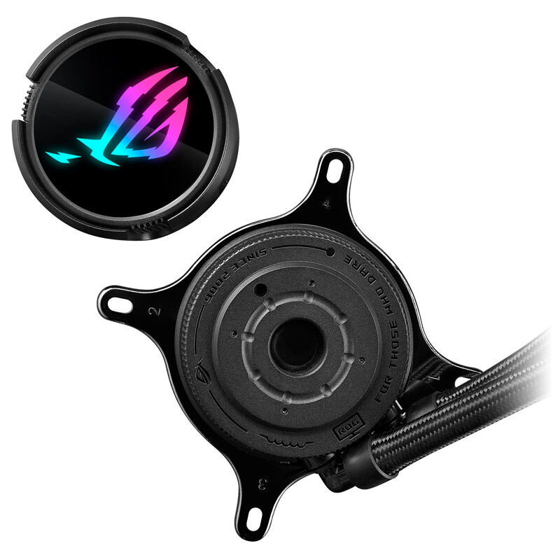 ASUS ROG Strix LC III 240 ARGB AIO vannkjøling hvit - ASUS