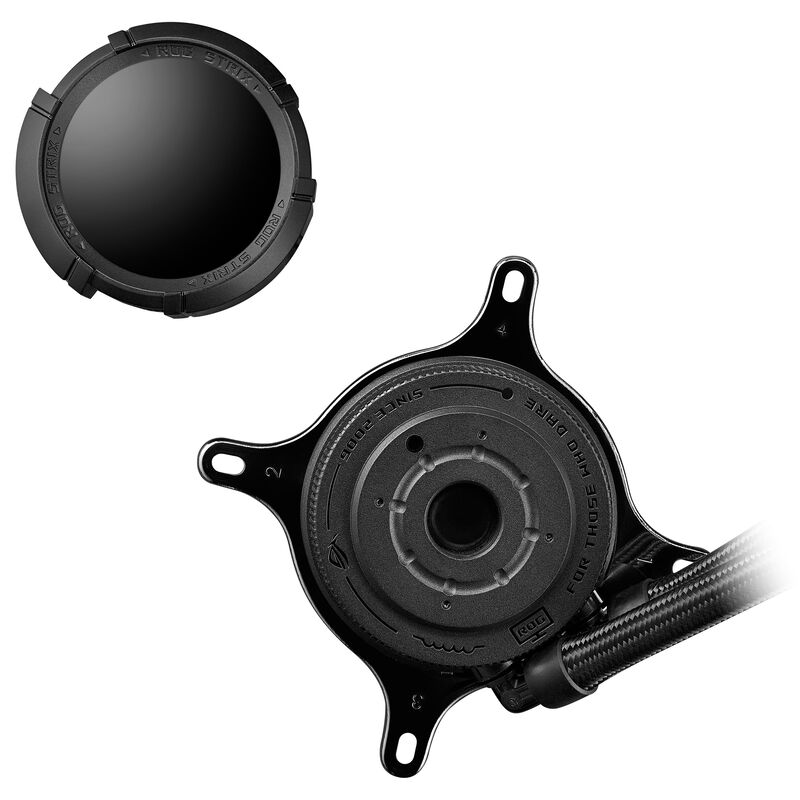 ASUS ROG Strix LC III 360 ARGB LCD AIO vannkjøling 360 mm hvit - ASUS