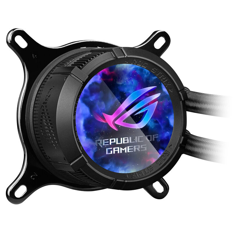 ASUS ROG Strix LC III 360 ARGB LCD AIO vannkjøling 360 mm hvit - ASUS