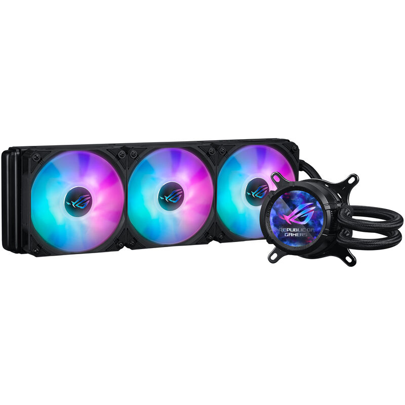 ASUS ROG Strix LC III 360 ARGB LCD AIO vannkjøling 360 mm hvit - ASUS